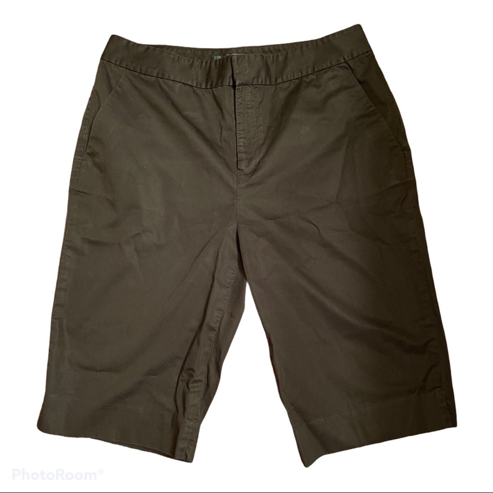 Ralph Lauren Womens Bermuda Walking Shorts Flat